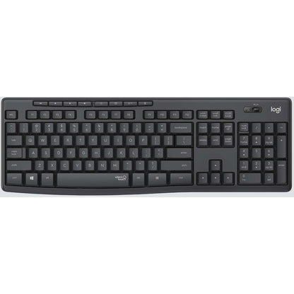 MK295 SILENT WL KEYBOARD  MOUSE COMBO GRAPHITE