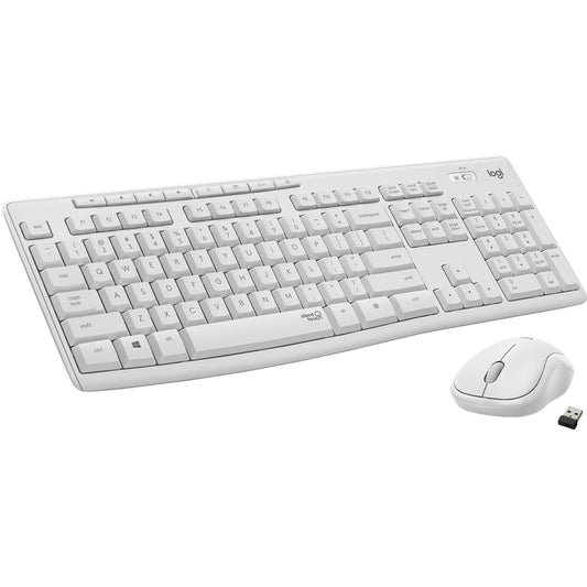 MK295 SILENT WL KEYBOARD  MOUSE COMBO OFF-WHITE