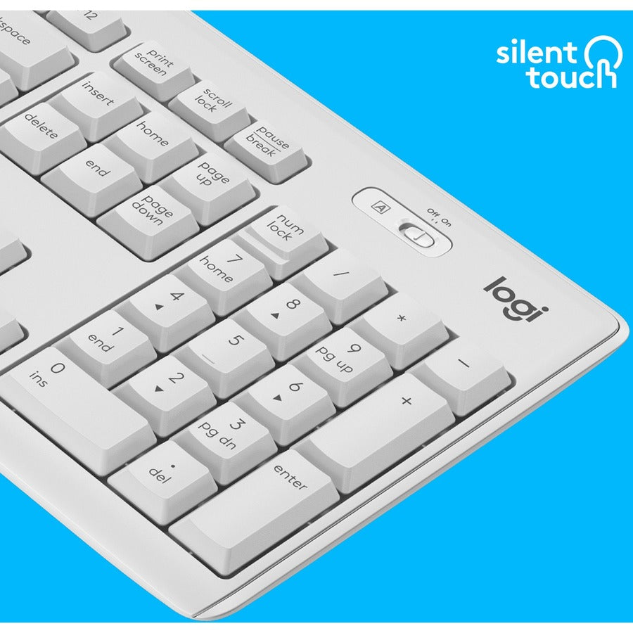MK295 SILENT WL KEYBOARD  MOUSE COMBO OFF-WHITE
