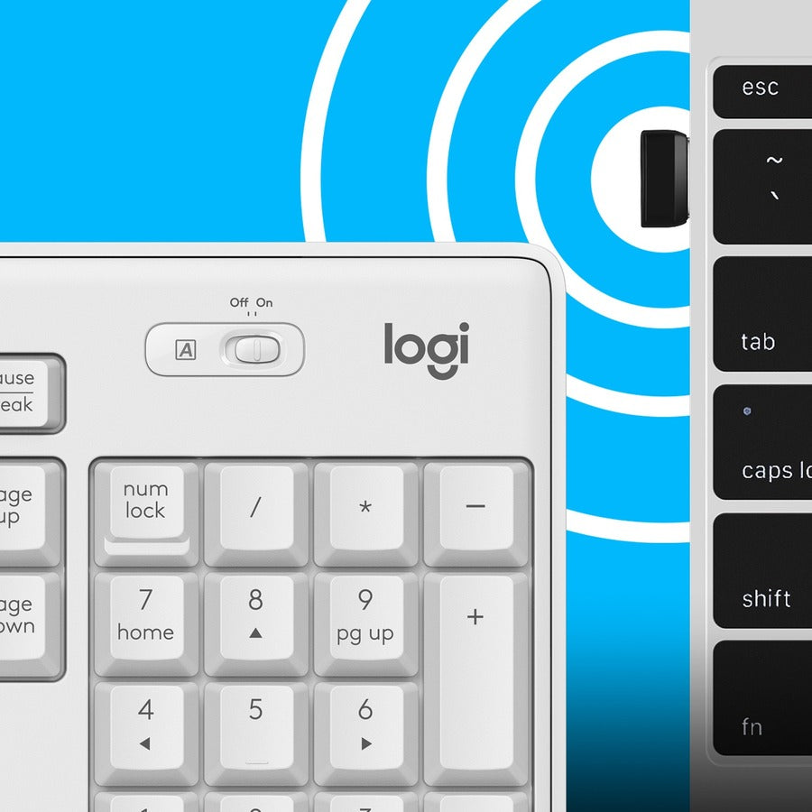 MK295 SILENT WL KEYBOARD  MOUSE COMBO OFF-WHITE