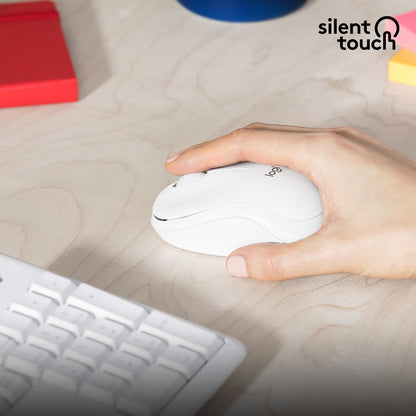 MK295 SILENT WL KEYBOARD  MOUSE COMBO OFF-WHITE