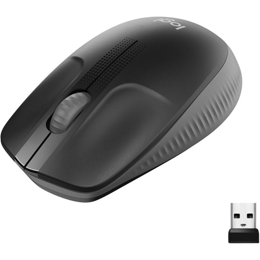 M190 FULL-SIZE WL MOUSE CHARCOAL