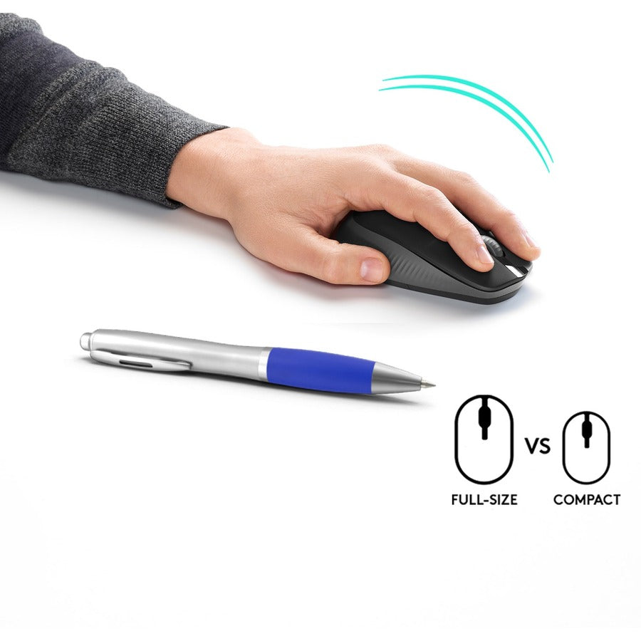 M190 FULL-SIZE WL MOUSE CHARCOAL