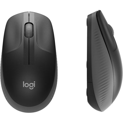 M190 FULL-SIZE WL MOUSE CHARCOAL