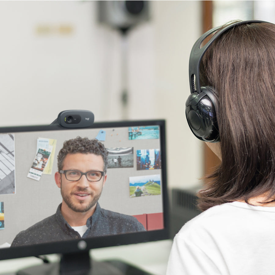 LOGITECH C505 WEBCAM 720P HD EXTERNAL USB CAMERA