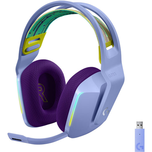 WL RGB GAMING HEADSET G733 LIGHTSPEED HEADSET LILAC