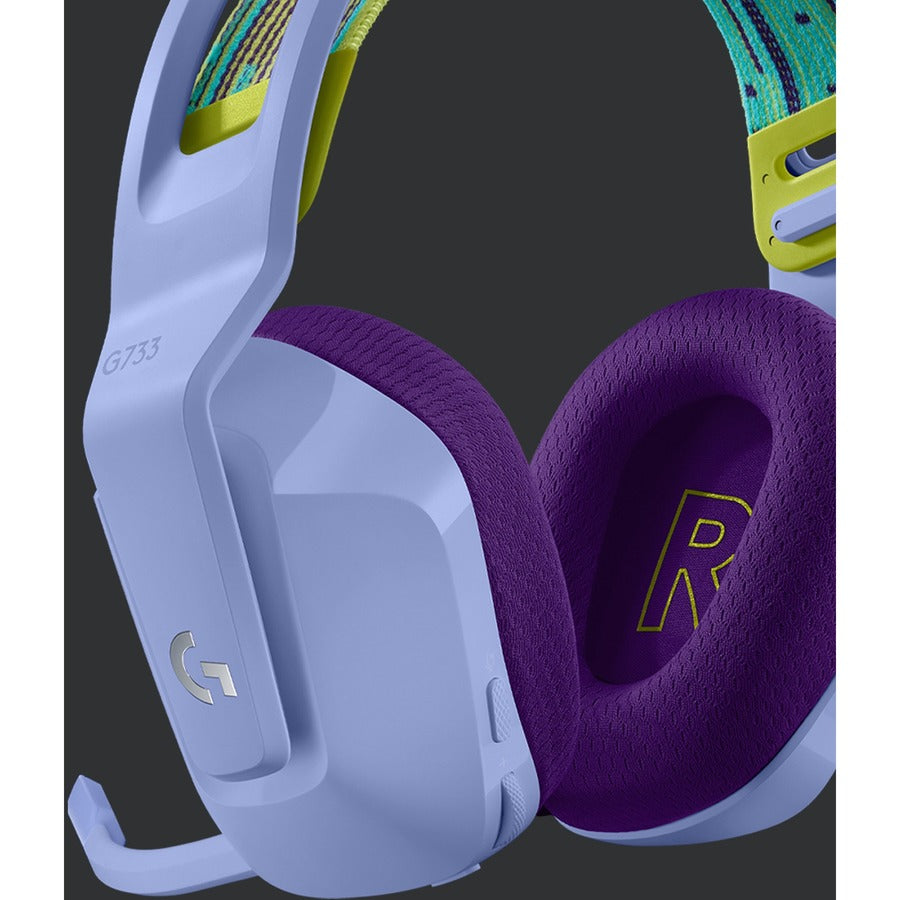 WL RGB GAMING HEADSET G733 LIGHTSPEED HEADSET LILAC