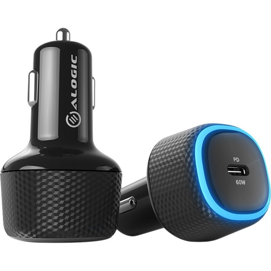 ALOGIC RAPID USB-C LAPTOP CAR CHARGER - 60W POWER DELIVERY