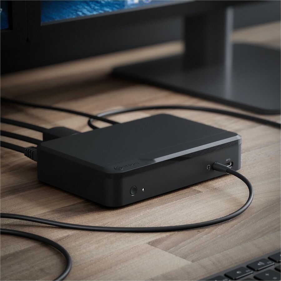 UNIVERSAL TWIN HD DOCKING STATION USB-C & USB-A COMPATIBLE