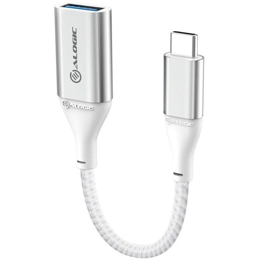 15CM SUPER ULTRA USB-C TO USB-A ADAPTER SILVER