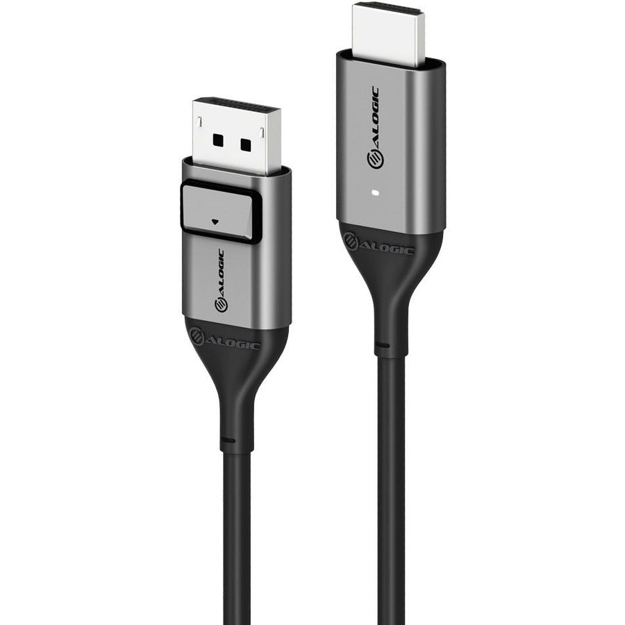 DISPLAYPORT TO HDMI CABLE MALE TO MALE 02M 4K 60HZ SPACE GREY
