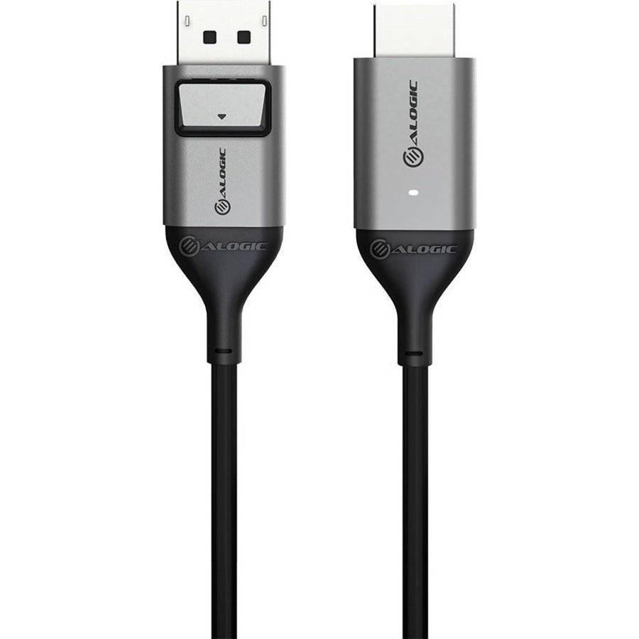 DISPLAYPORT TO HDMI CABLE MALE TO MALE 02M 4K 60HZ SPACE GREY