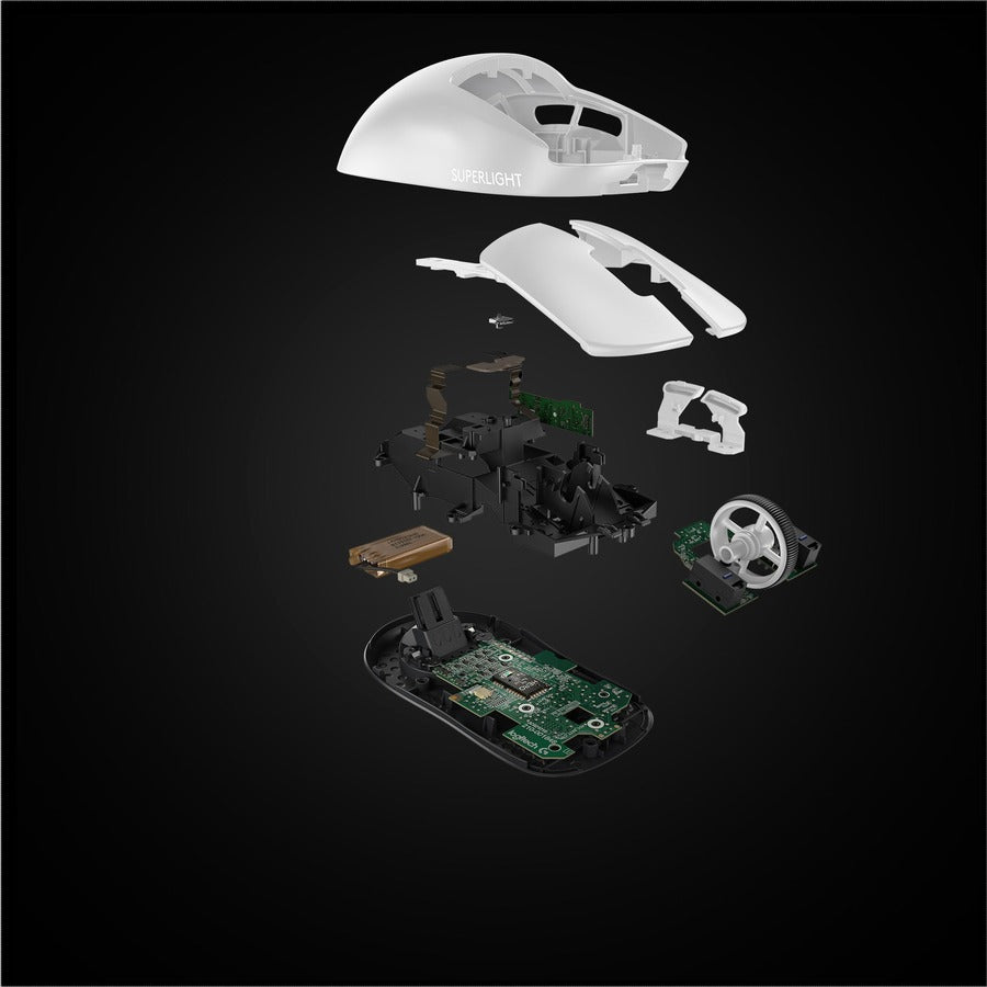 LOGITECH G PRO X SUPERLIGHT WIRELESS GAMING MOUSE (WHITE)