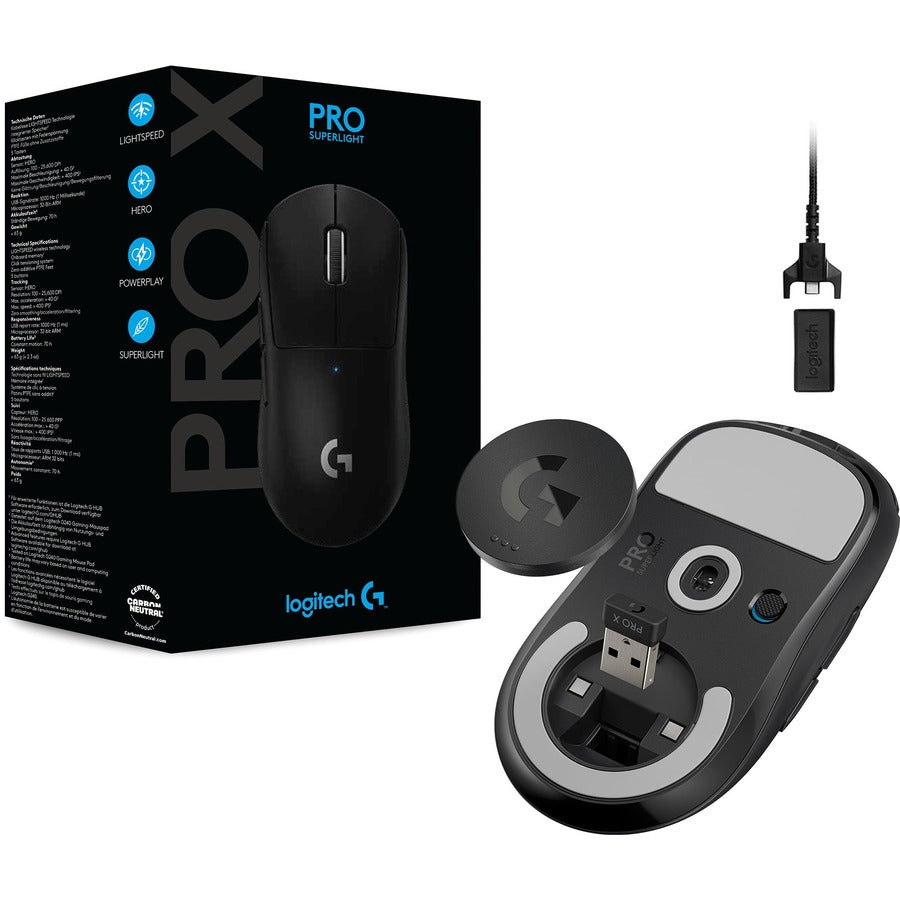 PRO X SUPERLIGHT WL GAMING MOUSE BLACK
