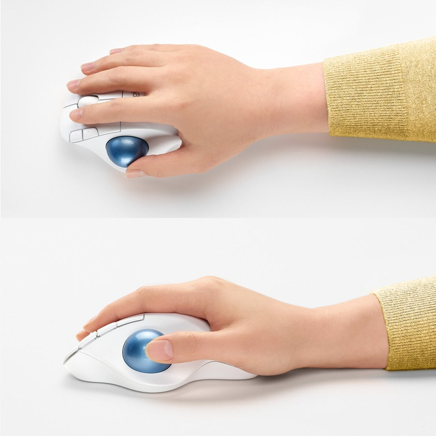 ERGO M575 WIRELESS TRACKBALL OFF WHITE