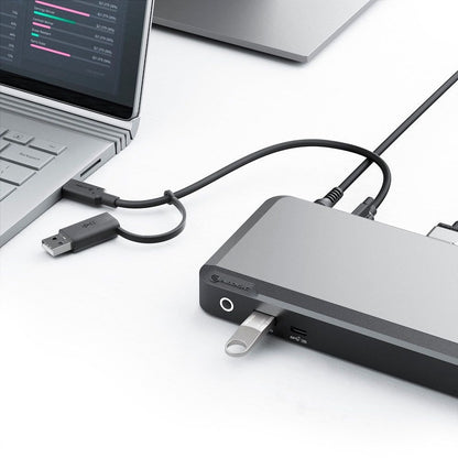 ALOGIC DUAL 4K DISPLAY USB-C UNIVERSAL DOCKING STATION-65W PD