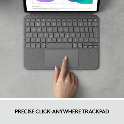 COMBO TOUCH IPAD PRO 11 123G KEYB CASE BACKLIT TRACKPAD OXF GRAY