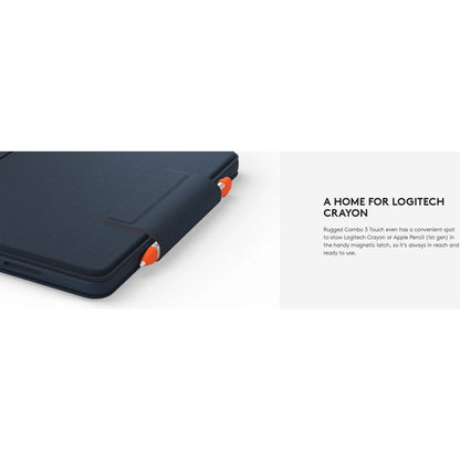 RUGGED COMBO 3 TOUCH FOR IPAD TRACKPAD 7TH  8TH GENERATION