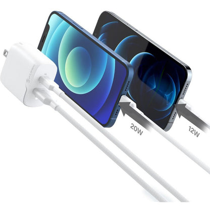 ALOGIC 2X32 RAPID POWER 2 PORT 32W USB-C GAN CHARGER