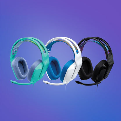 G335 BLACK WIRED GAMING HEADSET