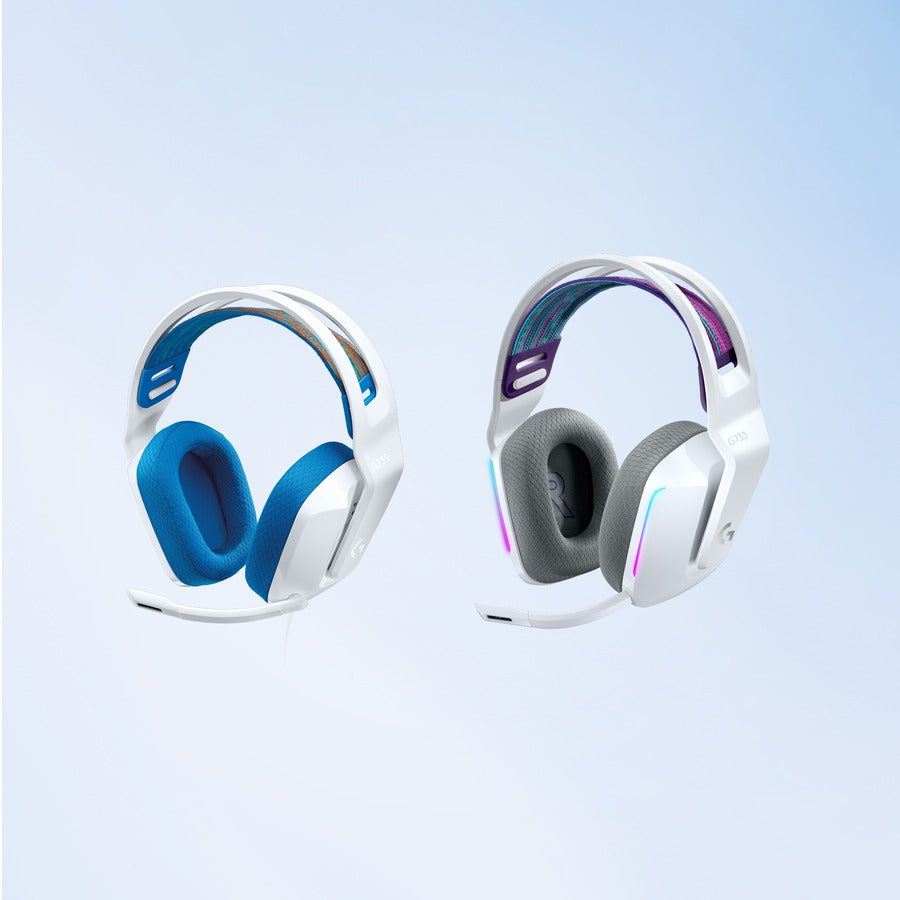G335 WHITE WIRED GAMING HEADSET