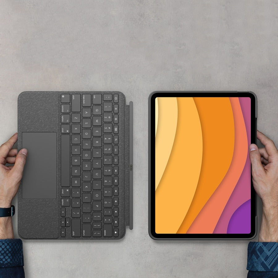 COMBO TOUCH F/ IPAD AIR 4TH  5TH GEN OXFORD GREY