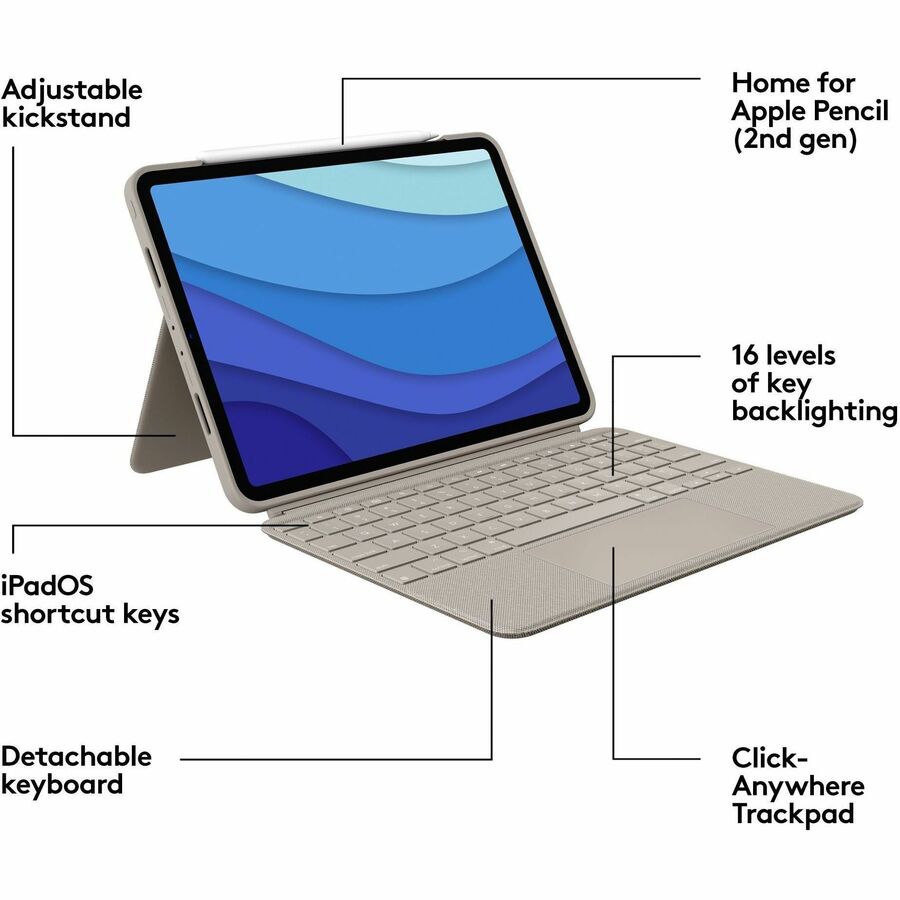 COMBO TOUCH F/ IPAD PRO 11 INCH 1ST 2ND  3RD GENERATION