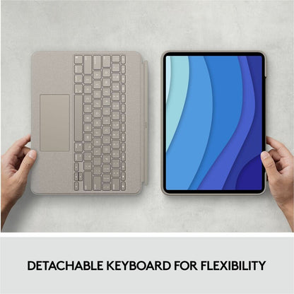 COMBO TOUCH FOR IPAD PRO 12.9IN KEYBOARD FOR IPAD 5TH GEN - SAND