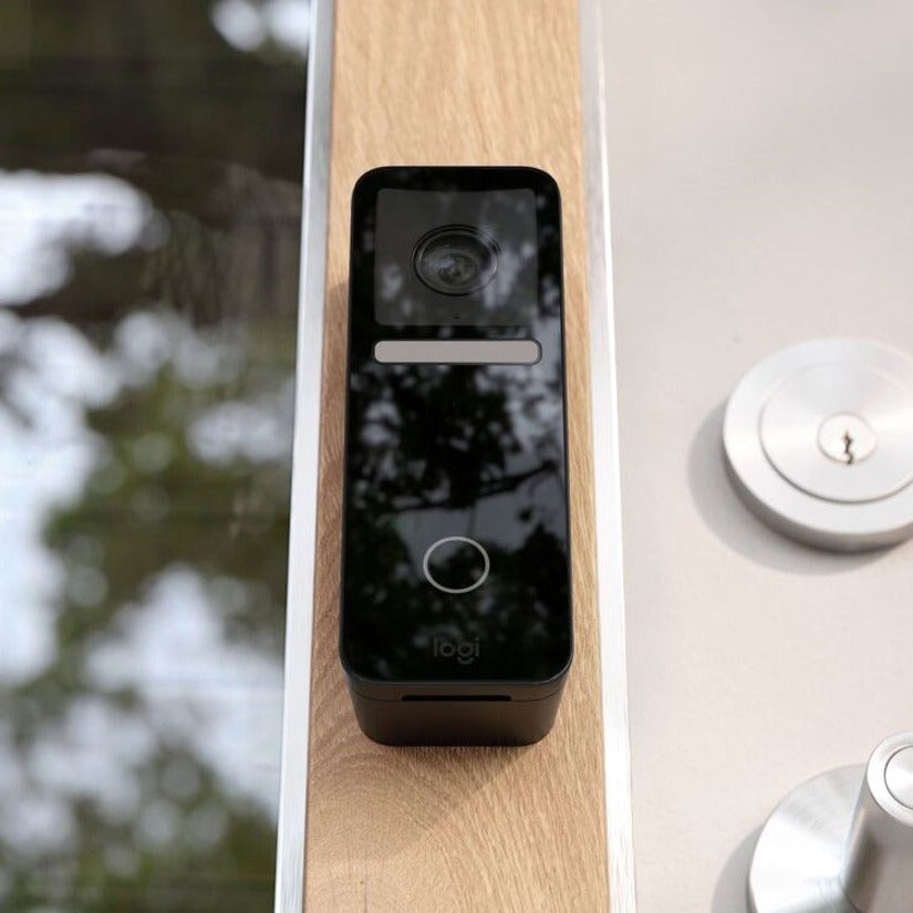LOGITECH CIRCLE VIEW DOORBELL BLACK