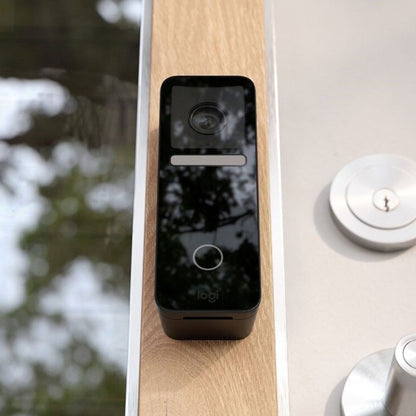 LOGITECH CIRCLE VIEW DOORBELL BLACK