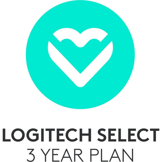 LOGITECH SELECT 3YR PLAN F/ ALL VC ROOM SOLUTIONS
