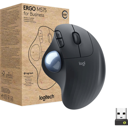 ERGO M575 F/ BUSINESS-GRAPHITE LOGI BOLT