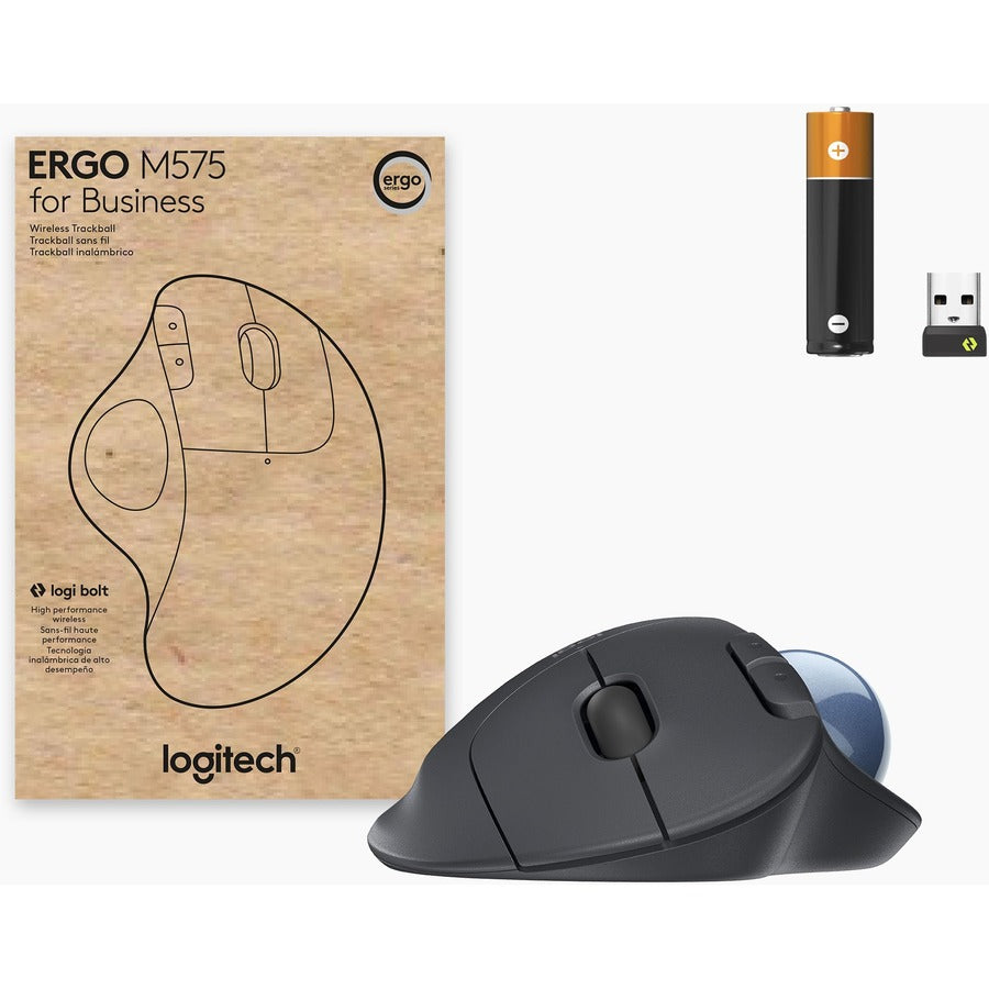 ERGO M575 F/ BUSINESS-GRAPHITE LOGI BOLT