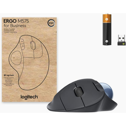 ERGO M575 F/ BUSINESS-GRAPHITE LOGI BOLT