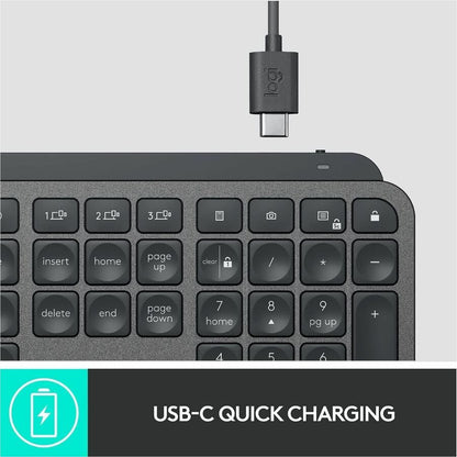 MX KEYS FOR BUSINESS GRAPHITE LOGI BOLT