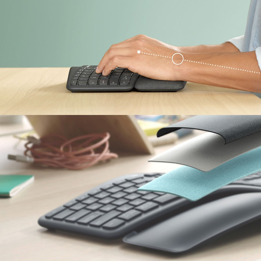 ERGO K860 F/ BUSINESS-GRAPHITE LOGI BOLT