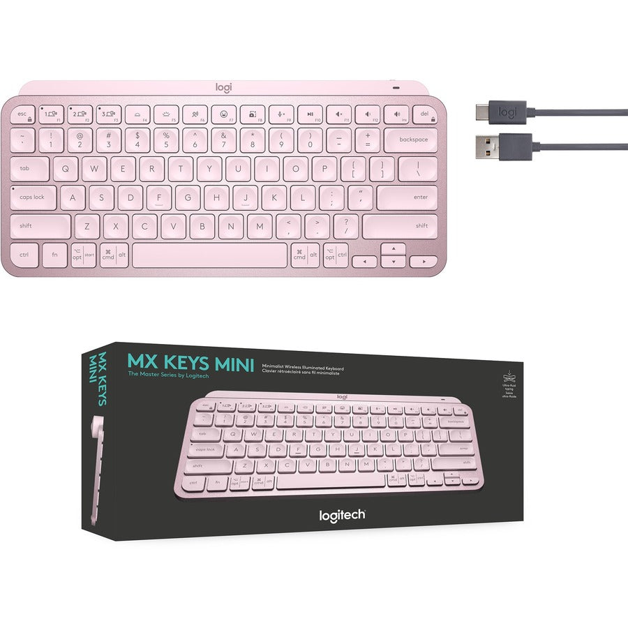 MX KEYS MINI ROSE WL KEYBOARD