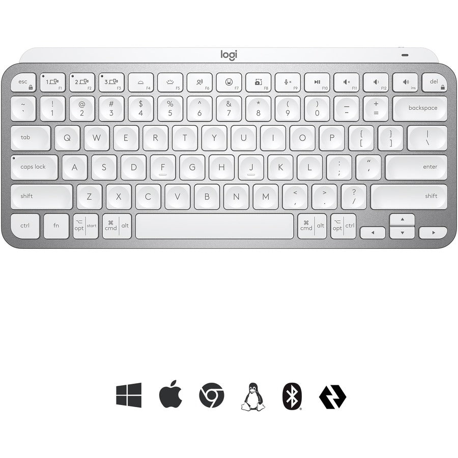 MX KEYS MINI PALE GREY WL KEYBOARD