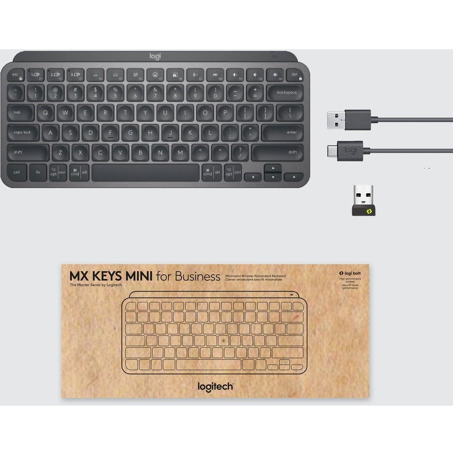 MX KEYS MINI FOR BUSINESS GRAPHITE  LOGI BOLT
