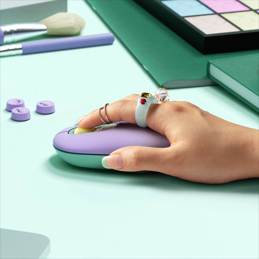 POP MOUSE WITH EMOJI BLAST DAYDREAM MINT