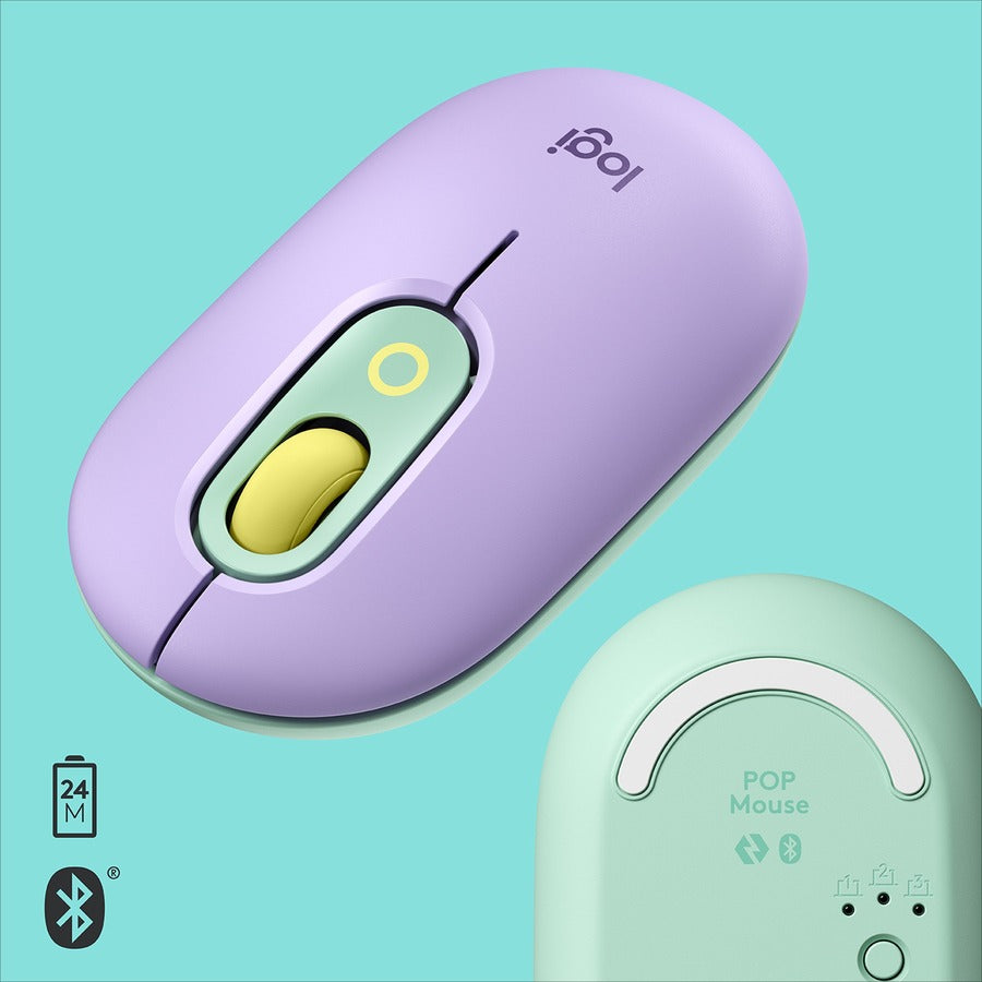 POP MOUSE WITH EMOJI BLAST DAYDREAM MINT