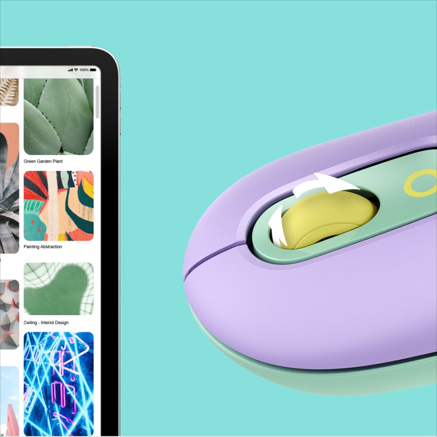 POP MOUSE WITH EMOJI BLAST DAYDREAM MINT