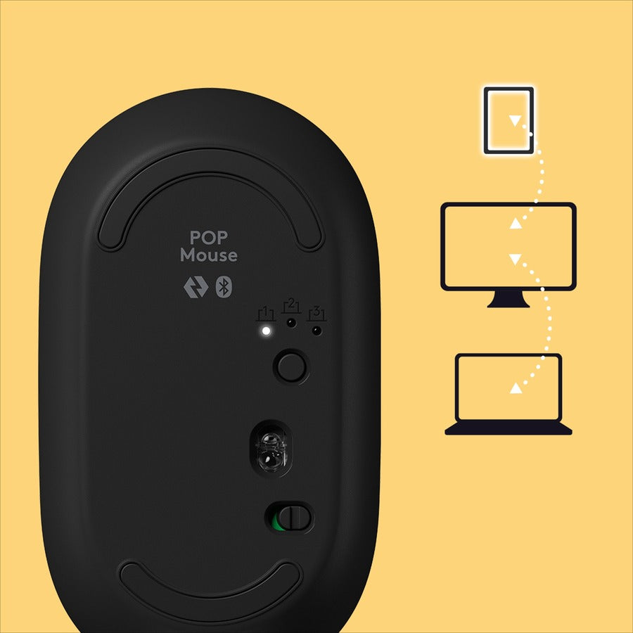 POP MOUSE WITH EMOJI BLAST BLAST YELLOW
