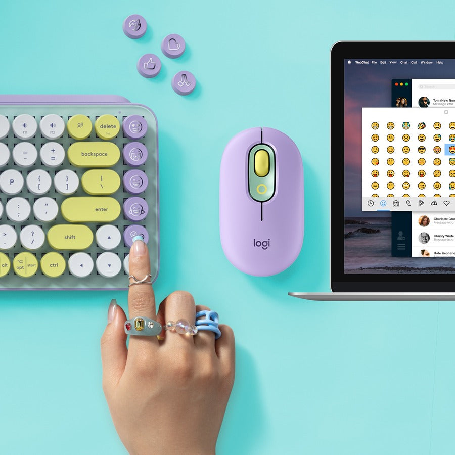 POP KEYS WL MECH KEYB DAYDREAM MINT WITH EMOJI KEYS