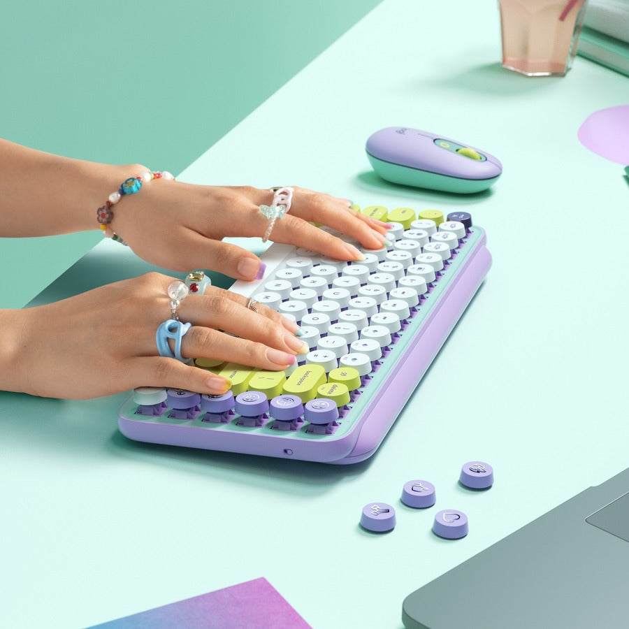 POP KEYS WL MECH KEYB DAYDREAM MINT WITH EMOJI KEYS