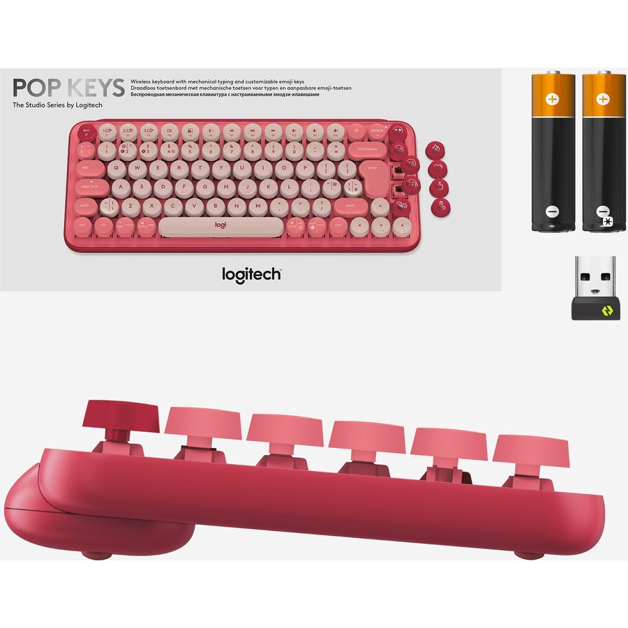 POP KEYS WL MECH KEYB HEARBREAKER ROSE WITH EMOJI KEYS