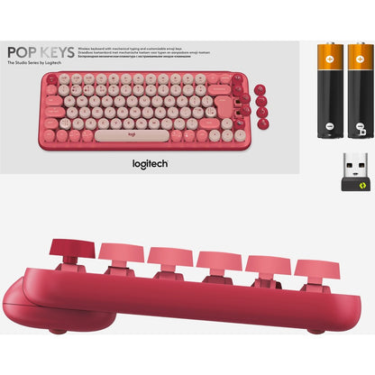 POP KEYS WL MECH KEYB HEARBREAKER ROSE WITH EMOJI KEYS