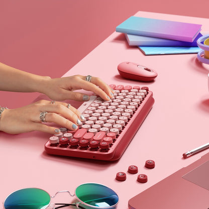 POP KEYS WL MECH KEYB HEARBREAKER ROSE WITH EMOJI KEYS