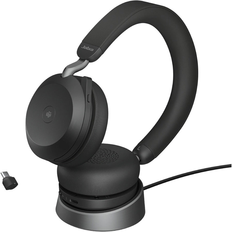 EVOLVE2 75-USB-C MS STEREO STAND BLACK