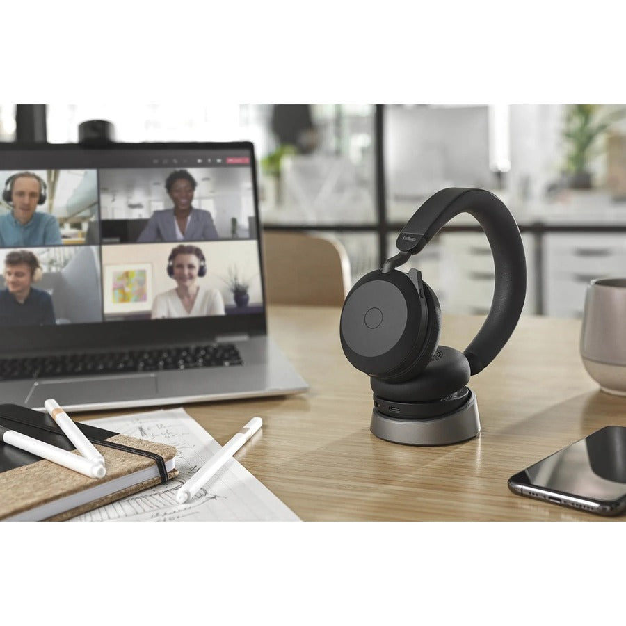 EVOLVE2 75-USB-A MS STEREO STAND BLACK